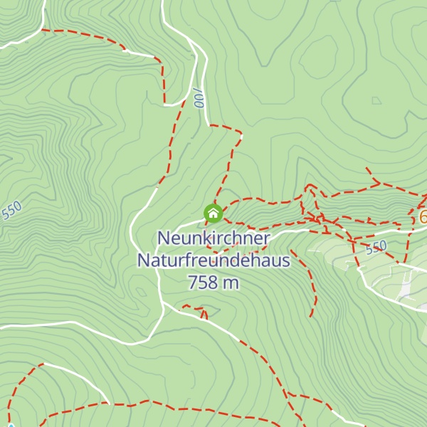 Map of Neunkirchner Naturfreundehaus