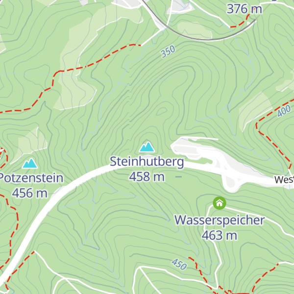 Map of Steinhutberg