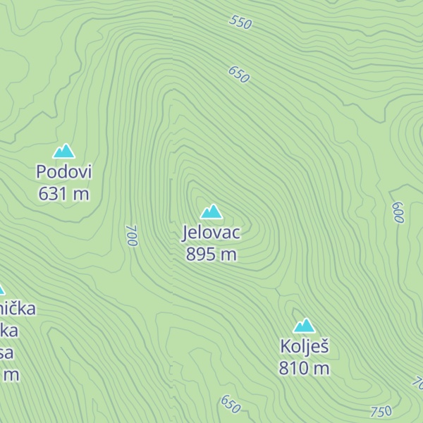 Map of Jelovac