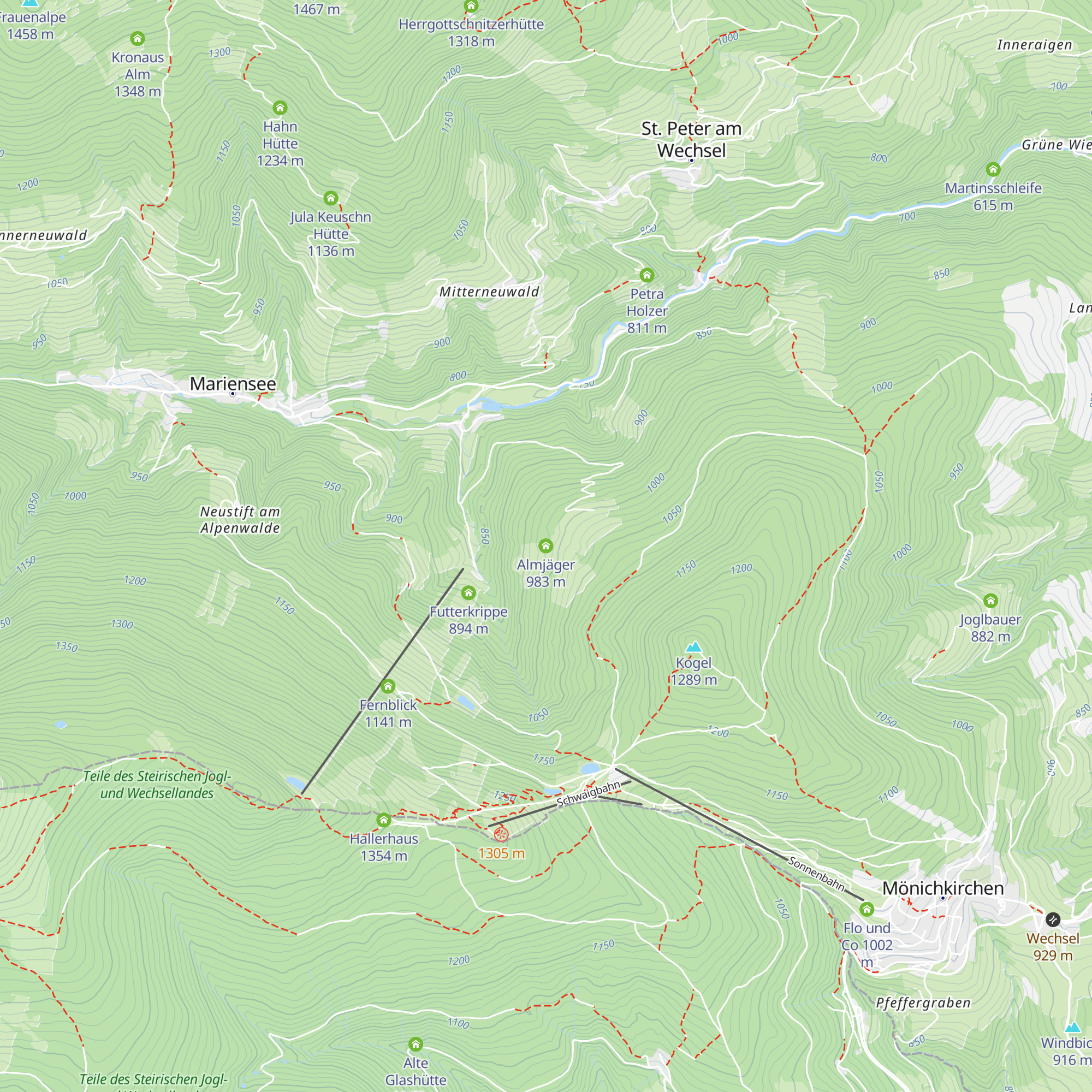 Almjäger map