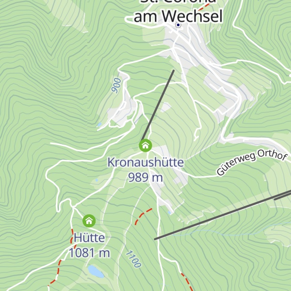 Map of Kronaushütte