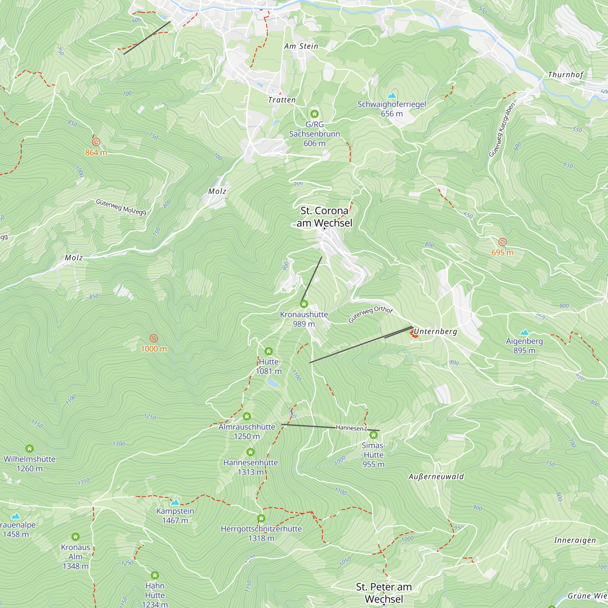 Kronaushütte map