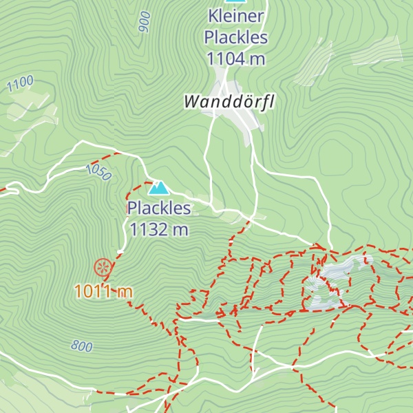 Map of Stützpunkt der Berg- und Naturwacht