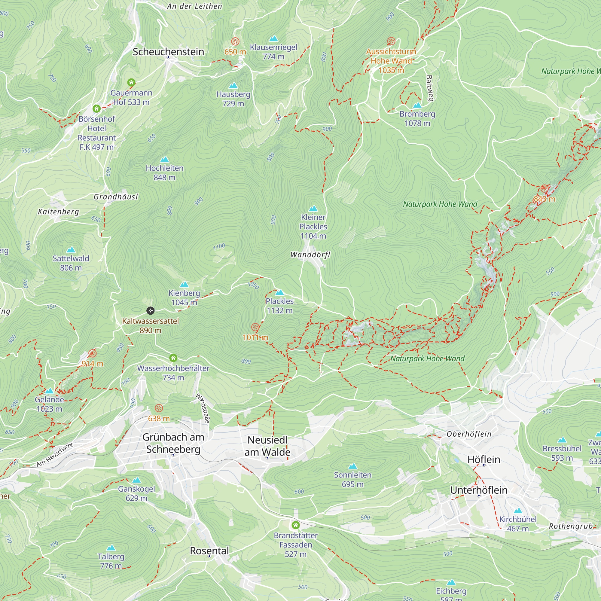 Stützpunkt der Berg- und Naturwacht map