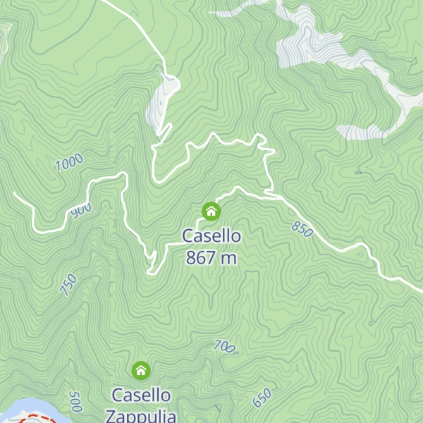 Map of Casello
