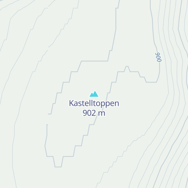 Map of Kastelltoppen