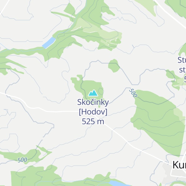 Map of Skočinky [Hodov]