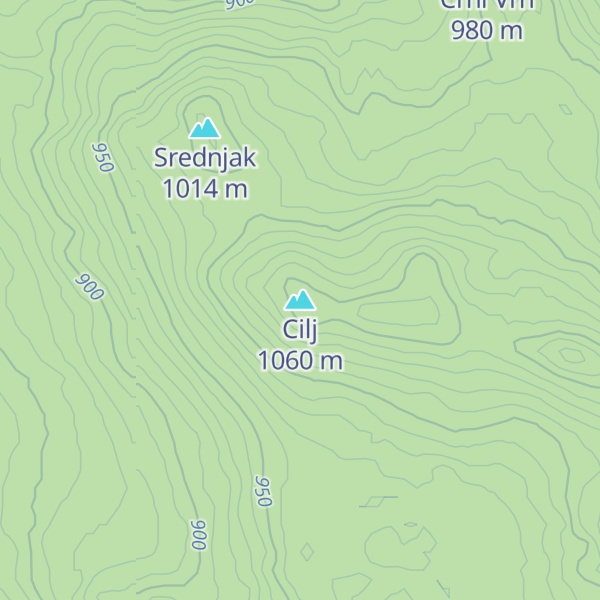 Map of Cilj