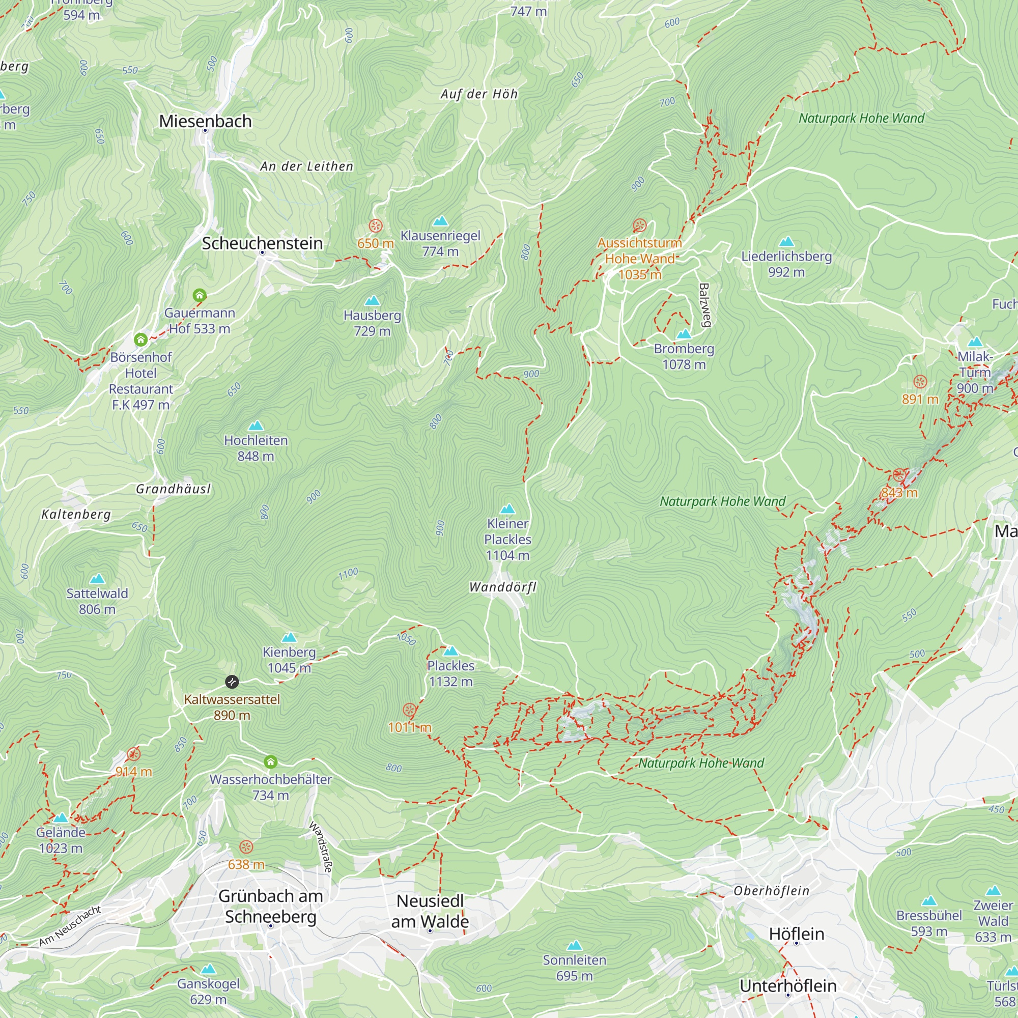 Wittinger Kleine-Plackles-Hütte map