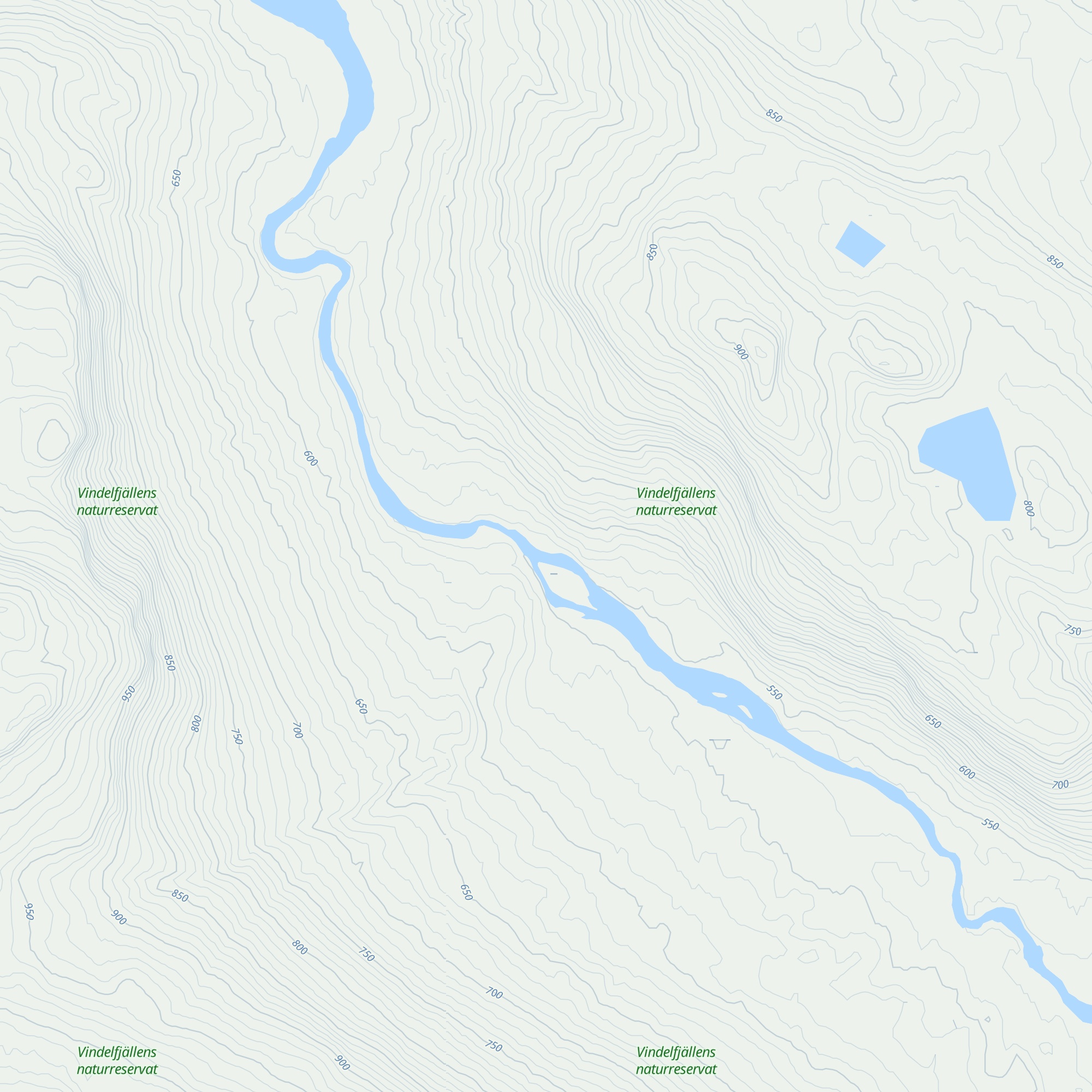 Vitnjul västra map