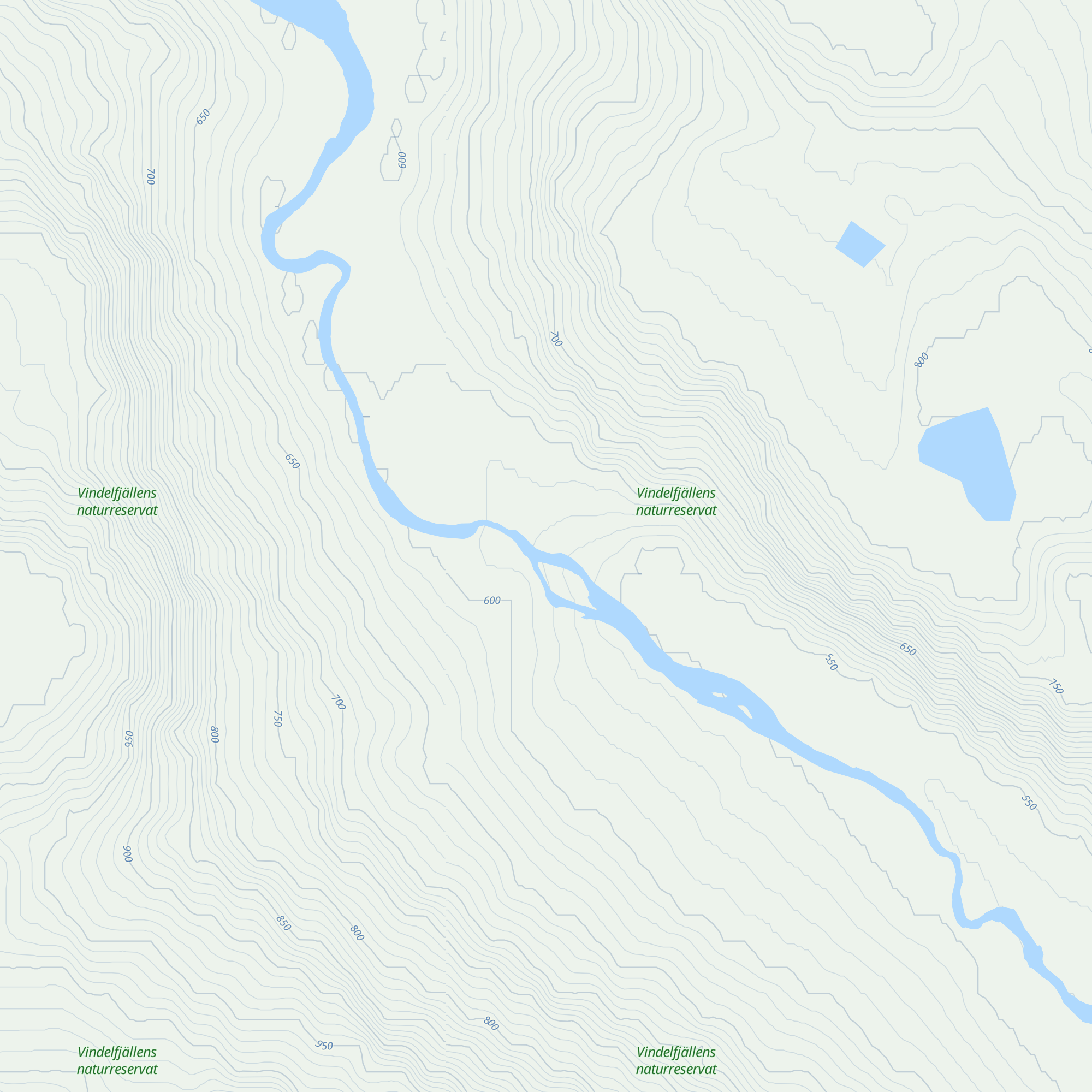 Vitnjul västra map