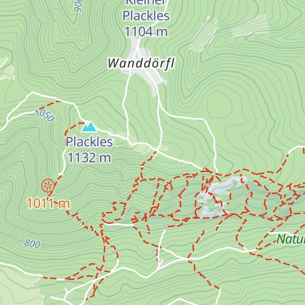 Map of Waldfreundehütte
