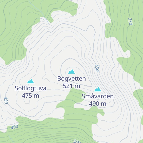 Map of Bogvetten