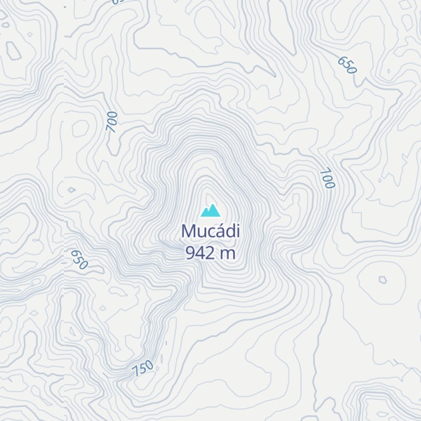 Map of Mucádi