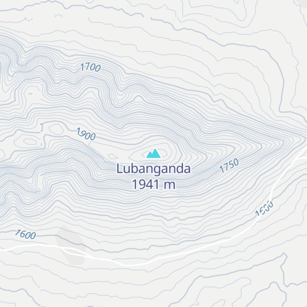 Map of Lubanganda