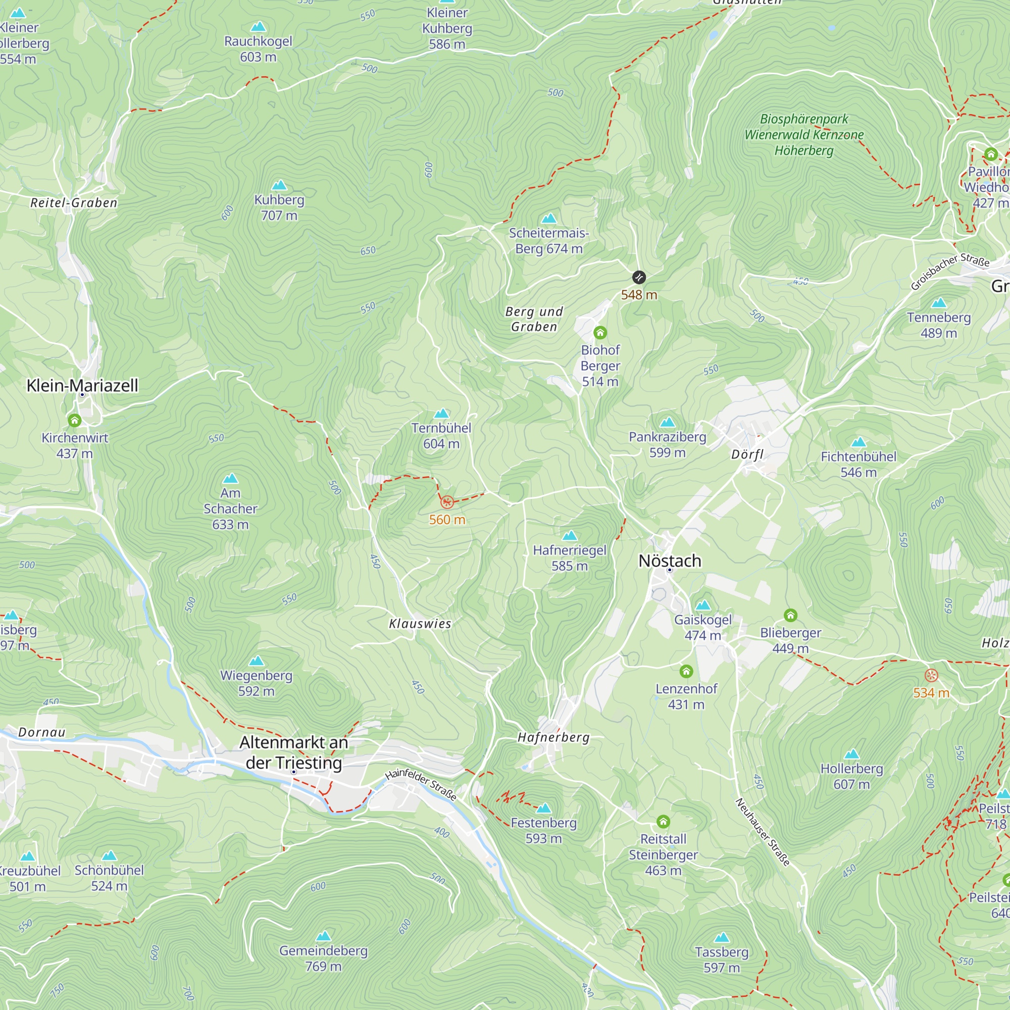 Highland Archery map