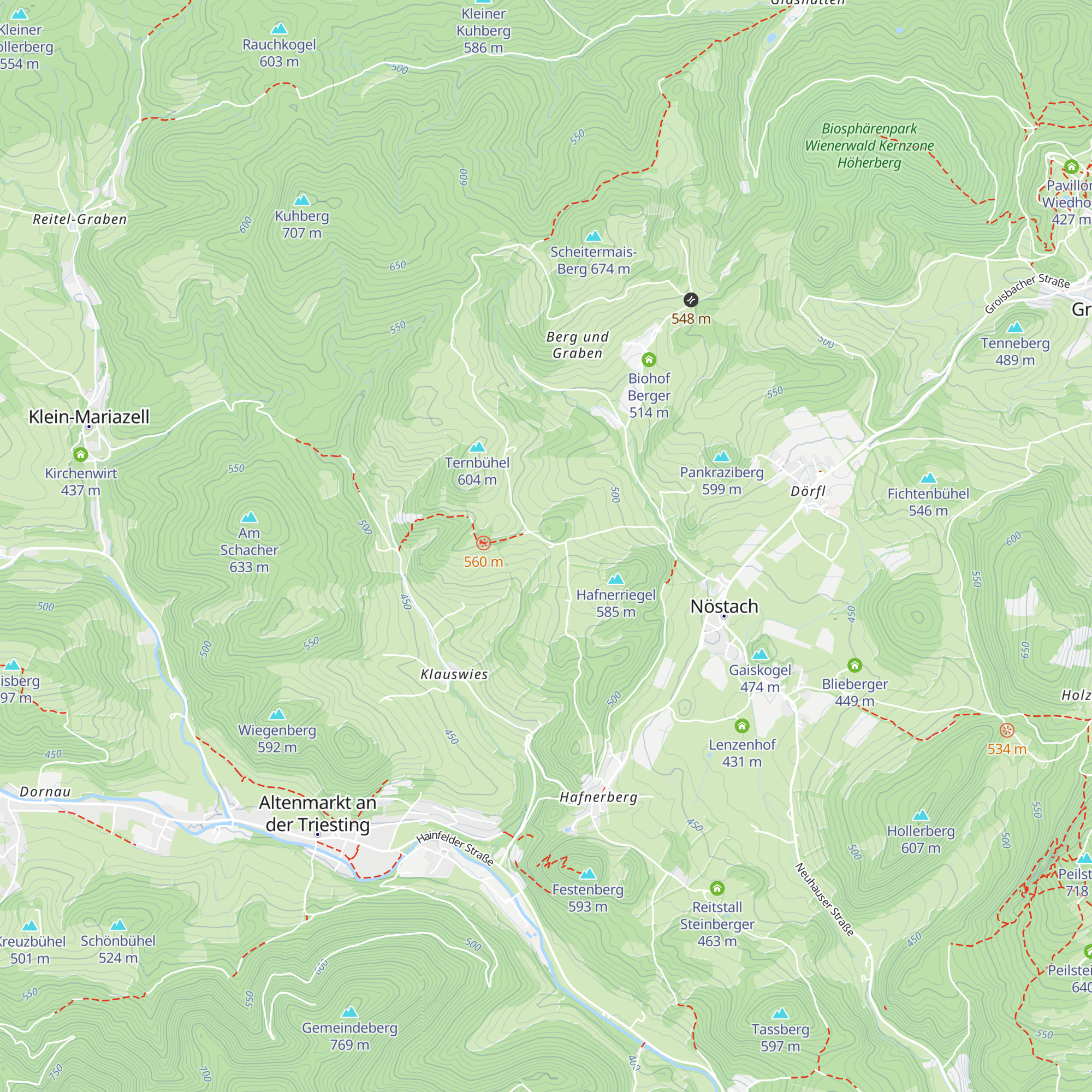 Highland Archery map