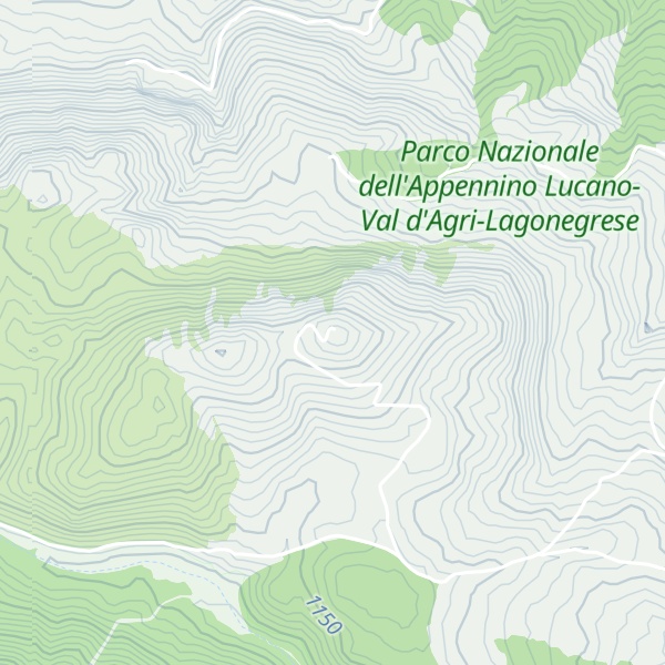 Map of Monte Raparello