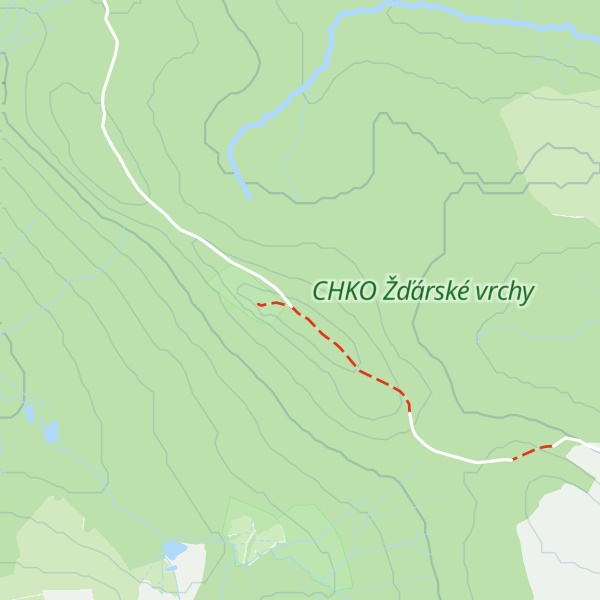 Map of Brožova skalka