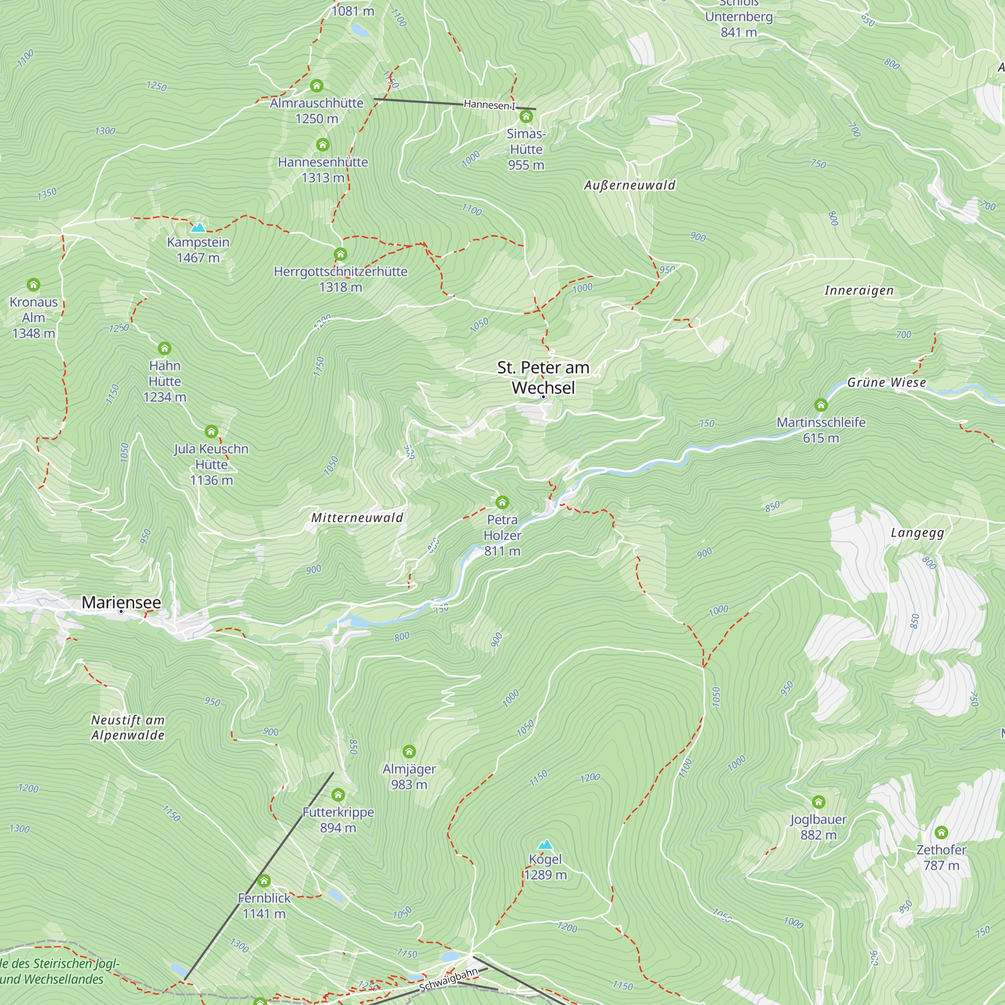 Petra Holzer map