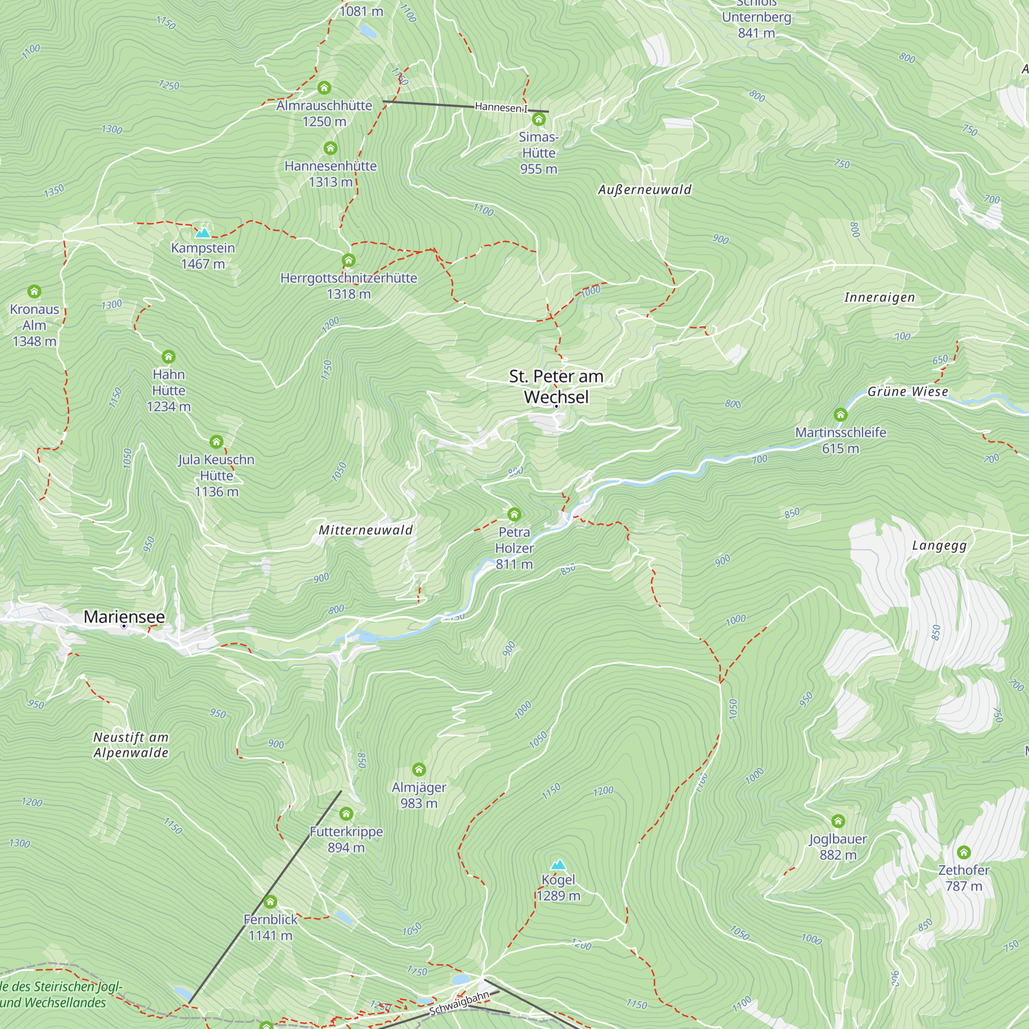 Petra Holzer map