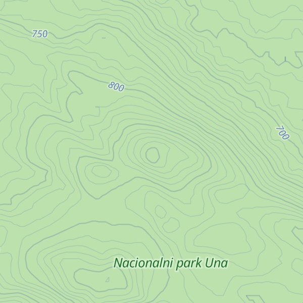 Map of Suhi vrh