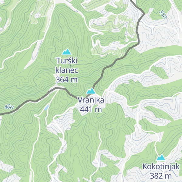 Map of Vranjka