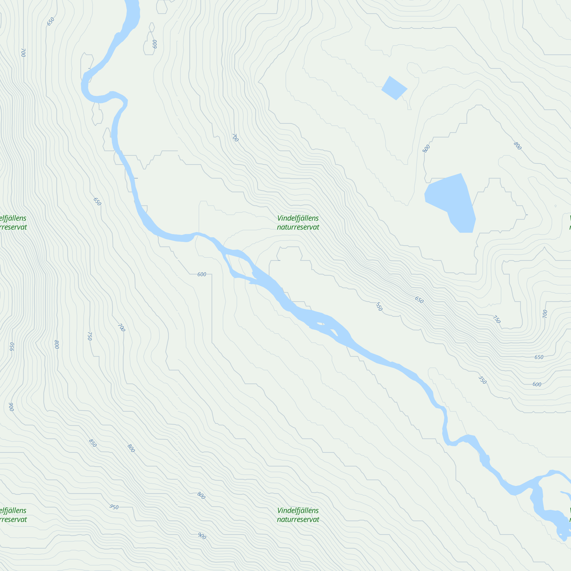 Vitnjul östra map