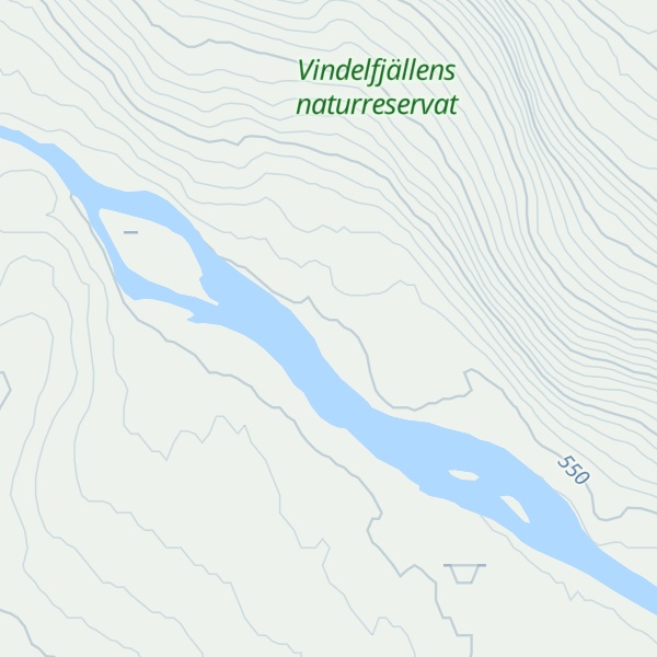 Map of Vitnjul östra