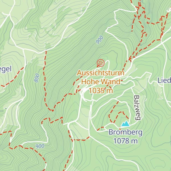 Map of Futterhütte
