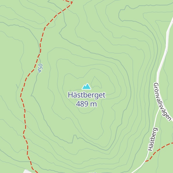 Map of Hästberget