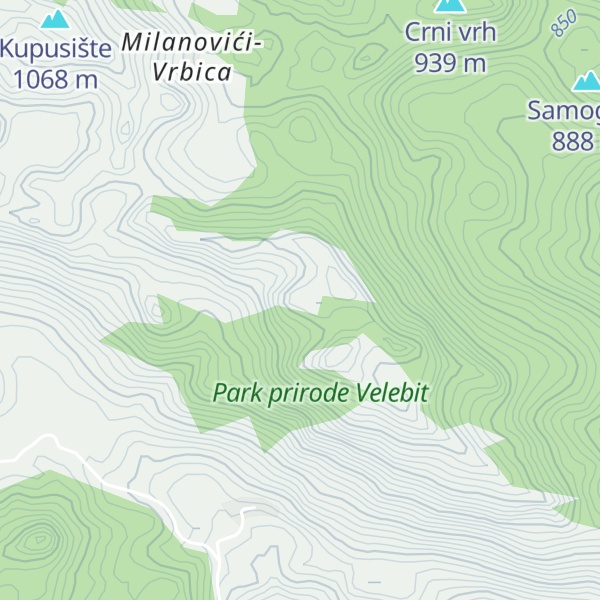 Map of Velika Vrbica