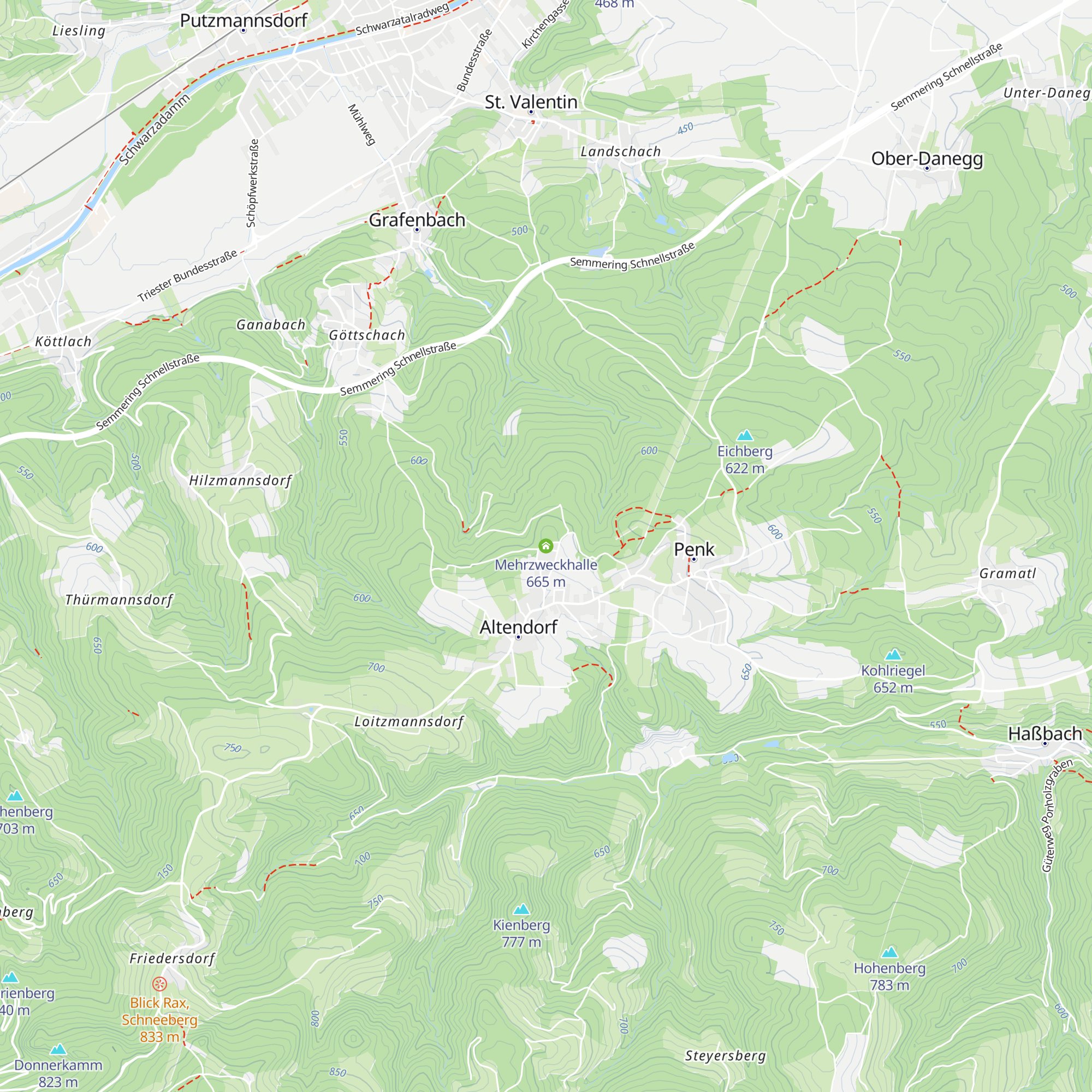 Mehrzweckhalle map