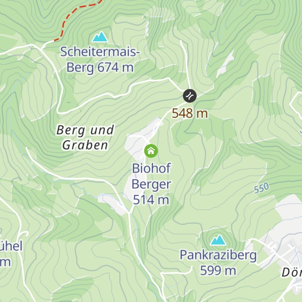 Map of Biohof Berger