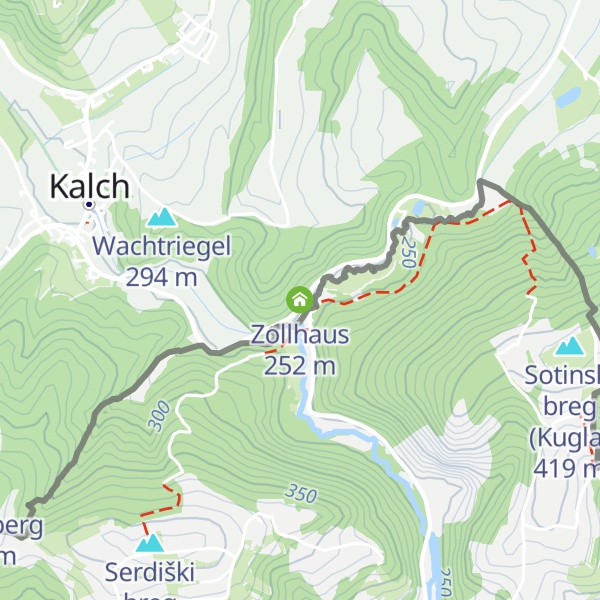 Map of Zollhaus