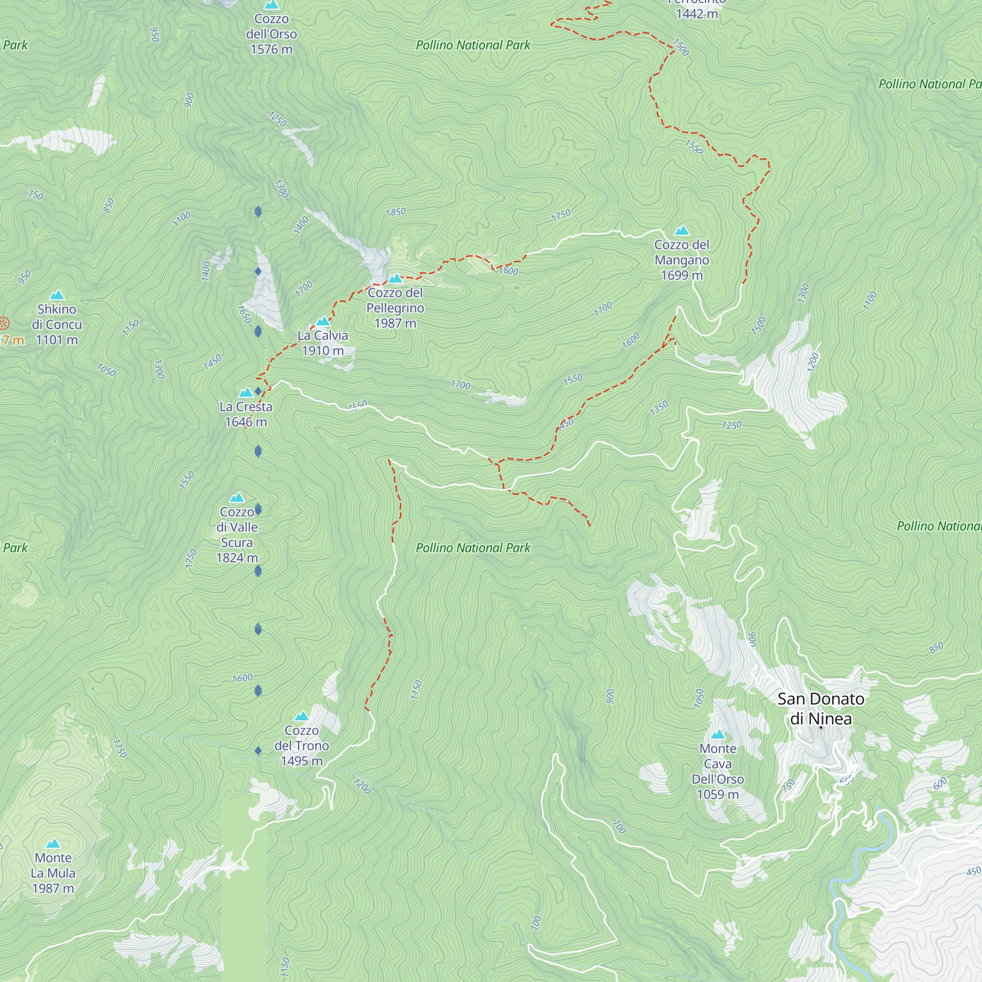 Rifugio Piano di Lanzo map