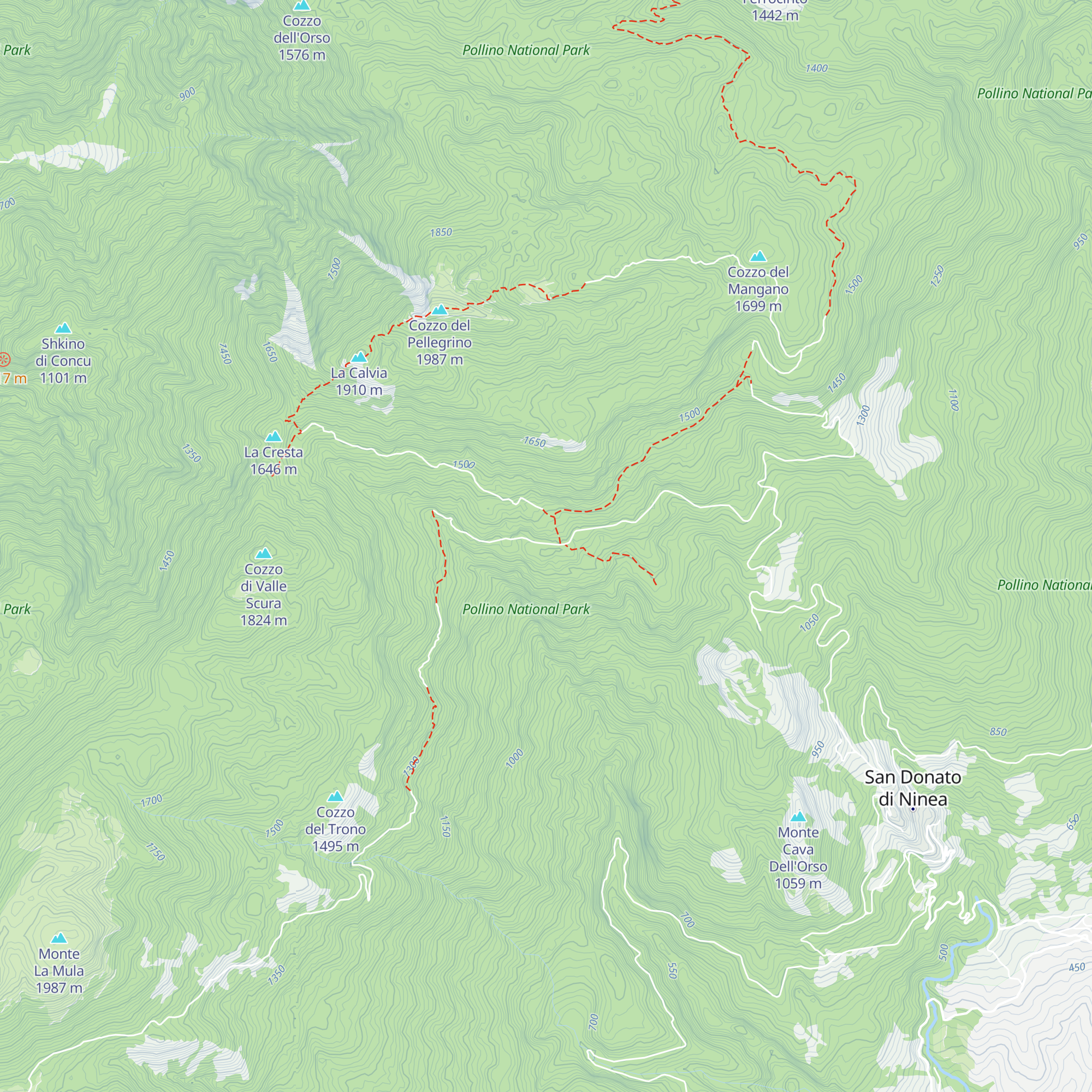 Rifugio Piano di Lanzo map