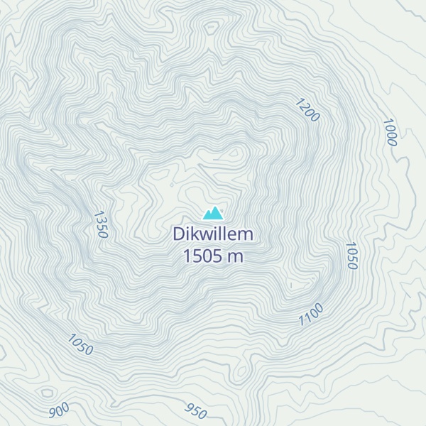 Map of Dikwillem