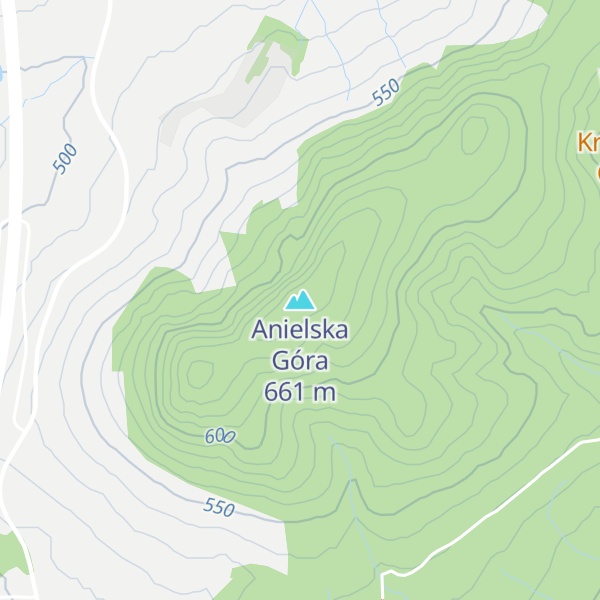 Map of Anielska Góra