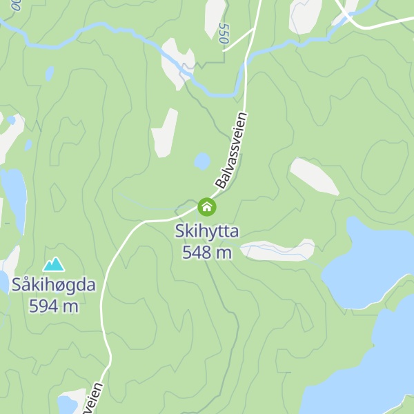 Map of Skihytta