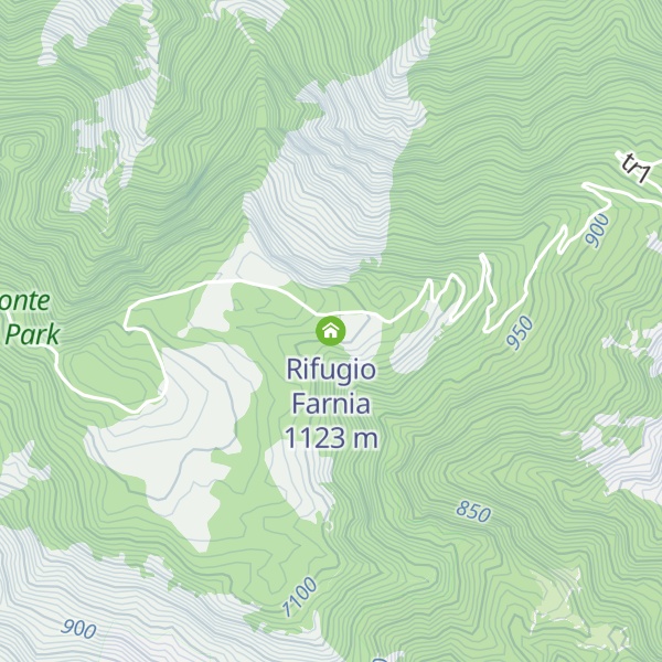Map of Rifugio Farnia