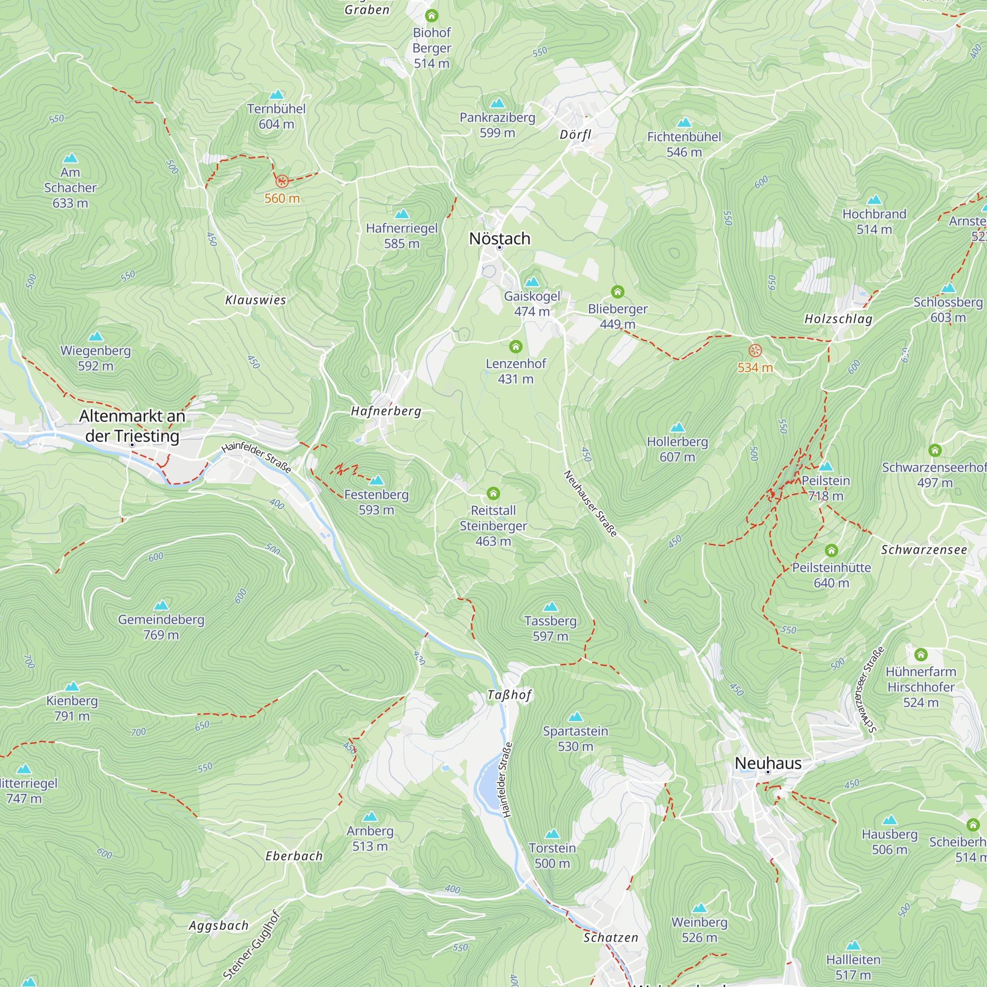 Reitstall Steinberger map