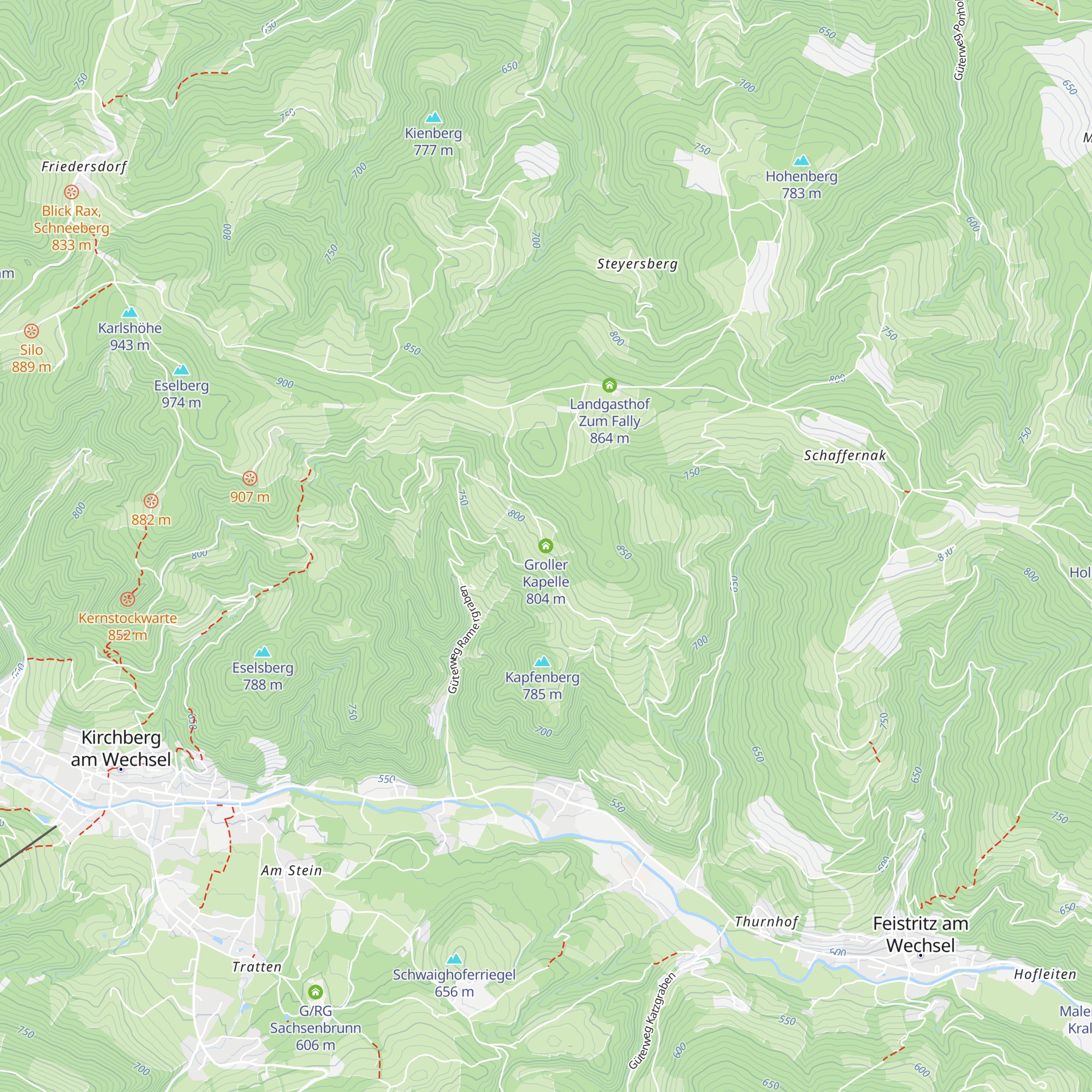 Groller Kapelle map
