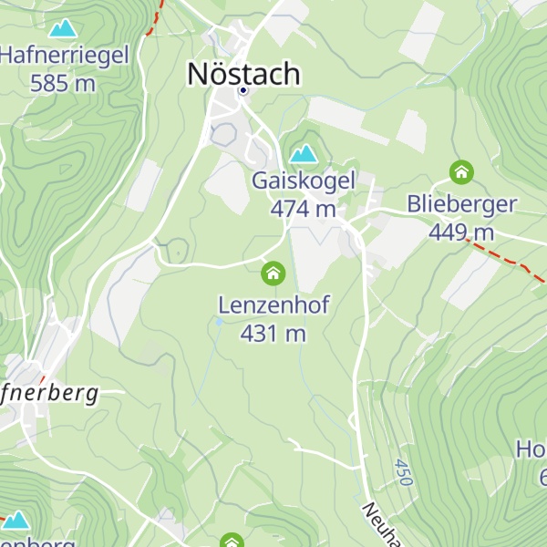 Map of Lenzenhof