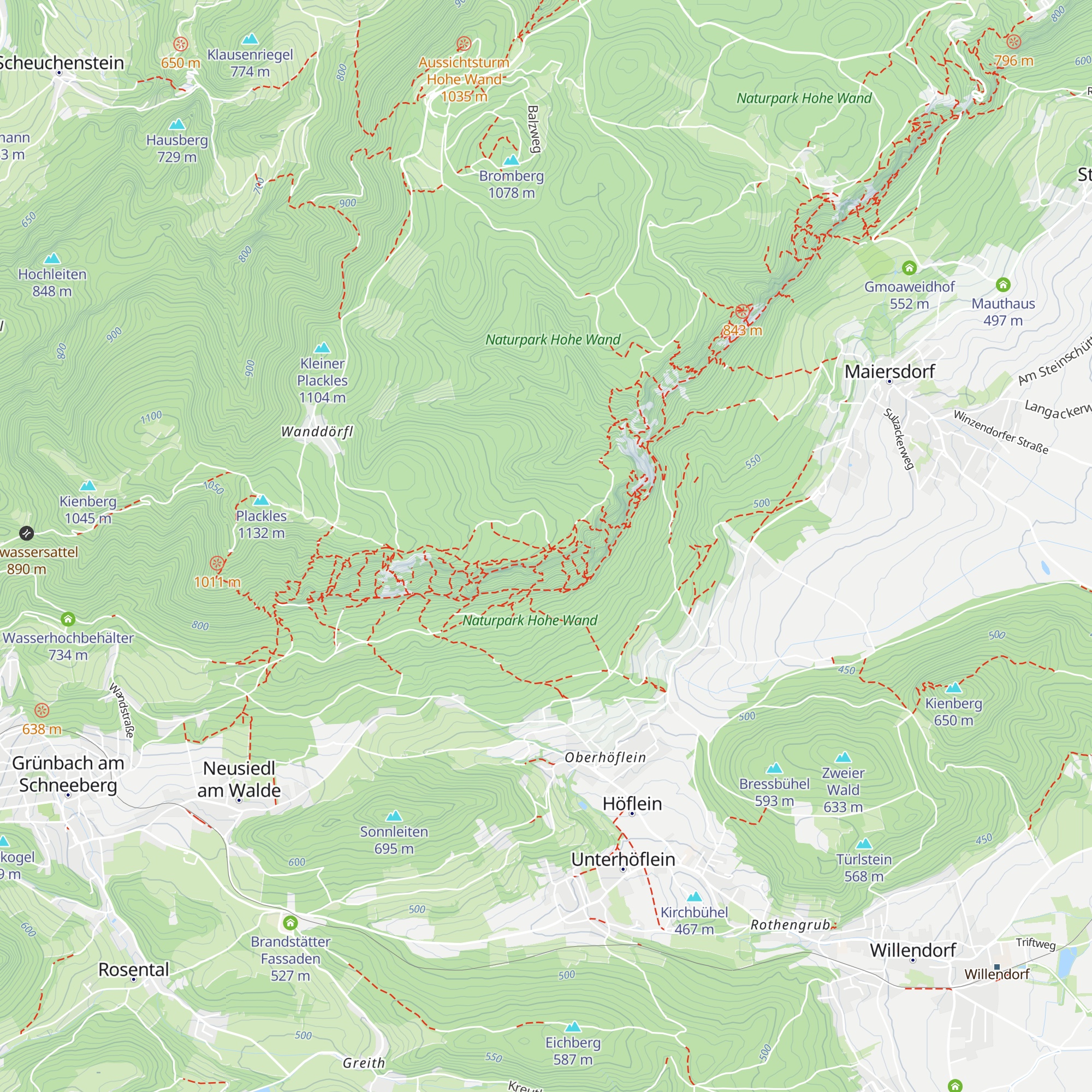 Hubertushaus map