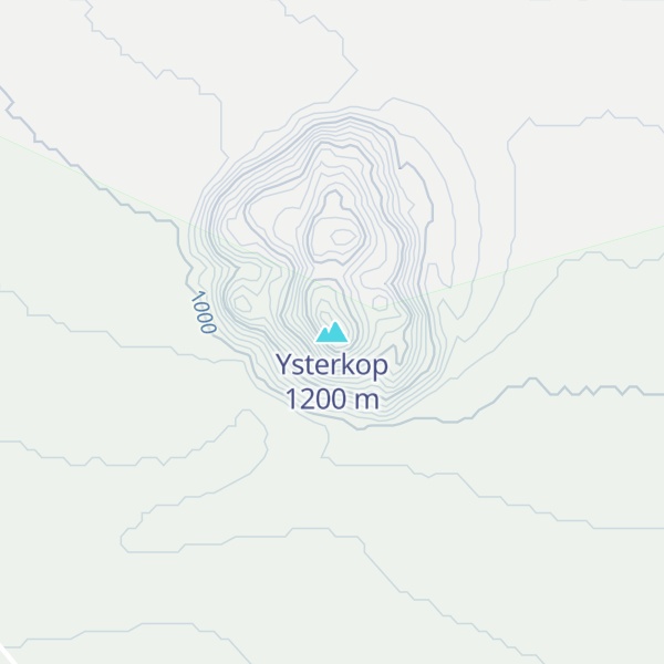 Map of Ysterkop