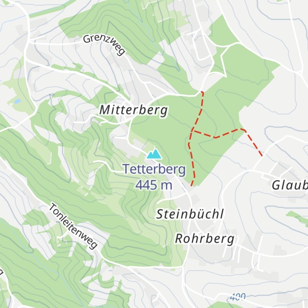 Map of Tetterberg