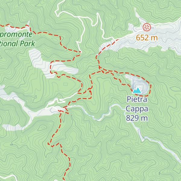 Map of Casello San Giorgio