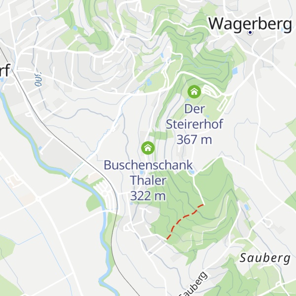 Map of Buschenschank Thaler
