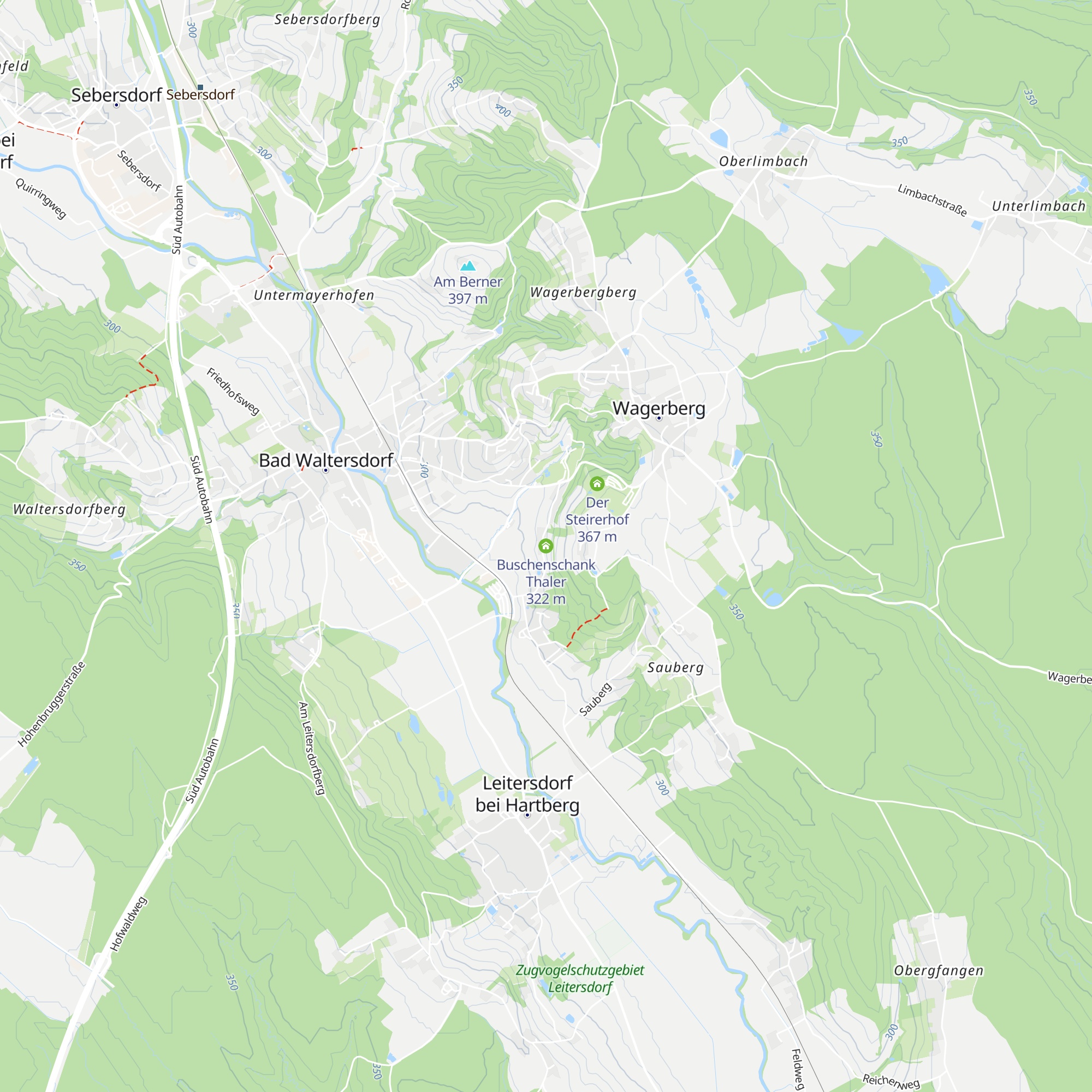 Buschenschank Thaler map